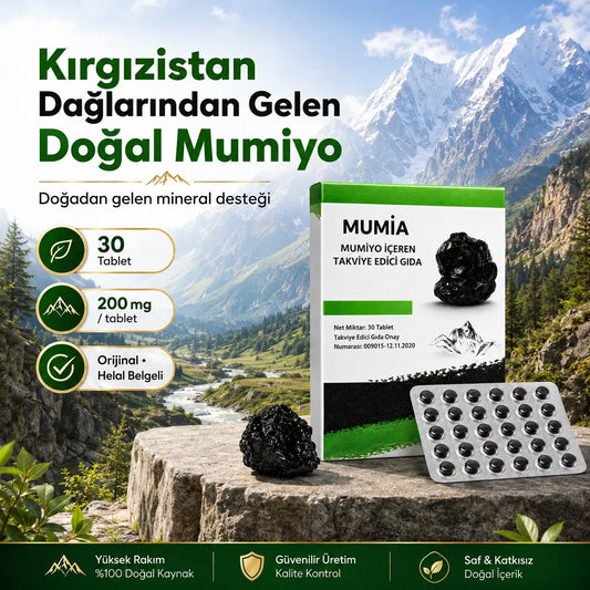 Mumio™ - %100 Doğal Mumiyo Tablet 30'lu